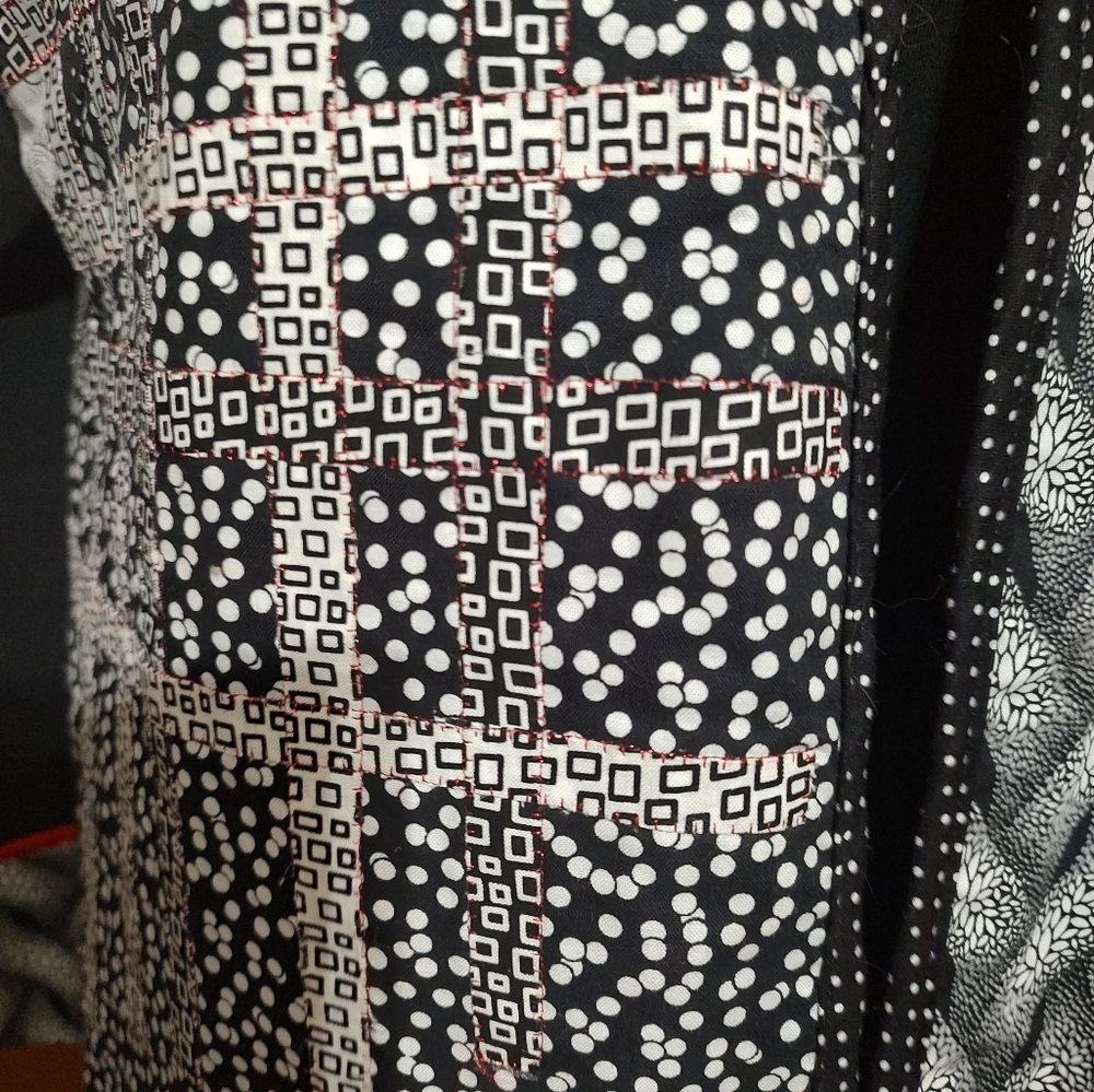 Multi Media Patchwork Jacket - image 2